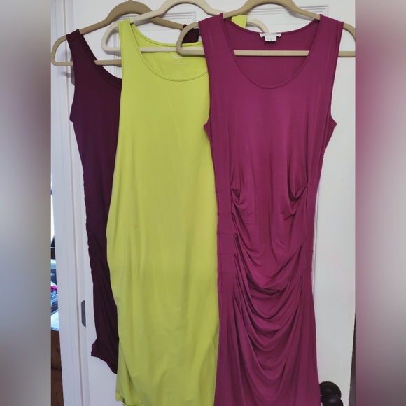 Ingrid & Isabel Dresses & Skirts - BUNDLE 3 Maternity Tank Midi Dresses